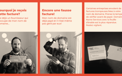 Prenez garde aux factures trompeuses : l’arnaque de Domain Name Services